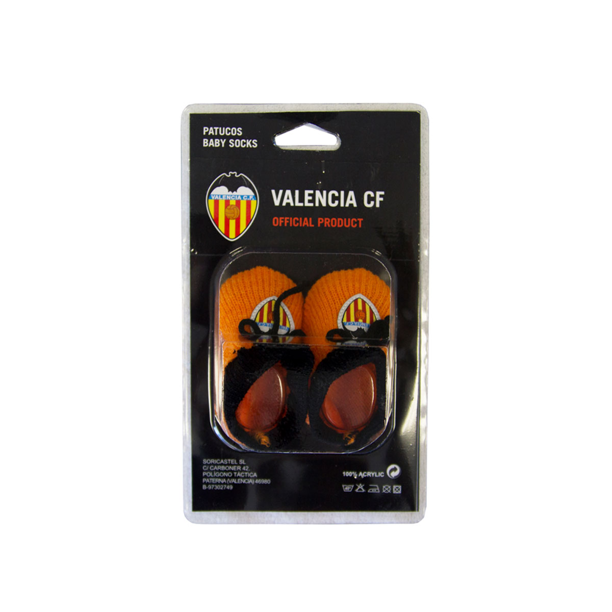 Valencia C.F. patuco naranja