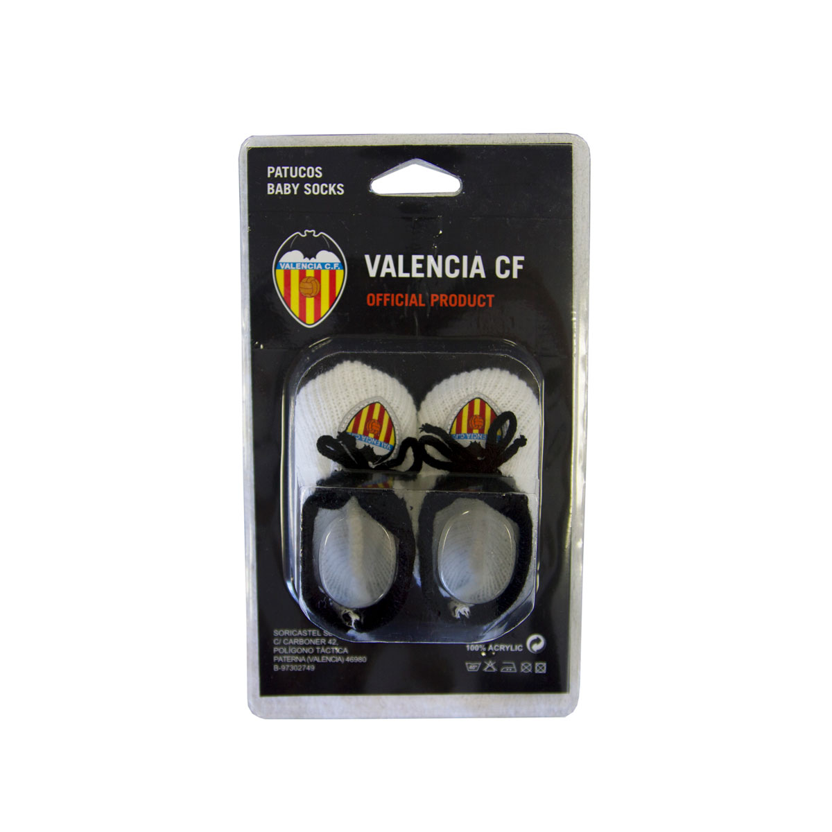 Valencia C.F. patuco blanco