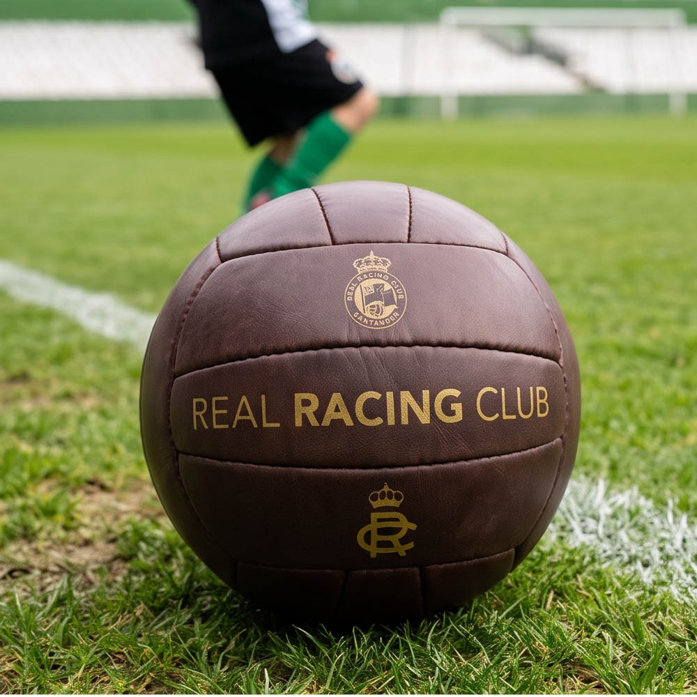 Balón Clásico Real Racing Club Vintage Oficial - Imagen 2