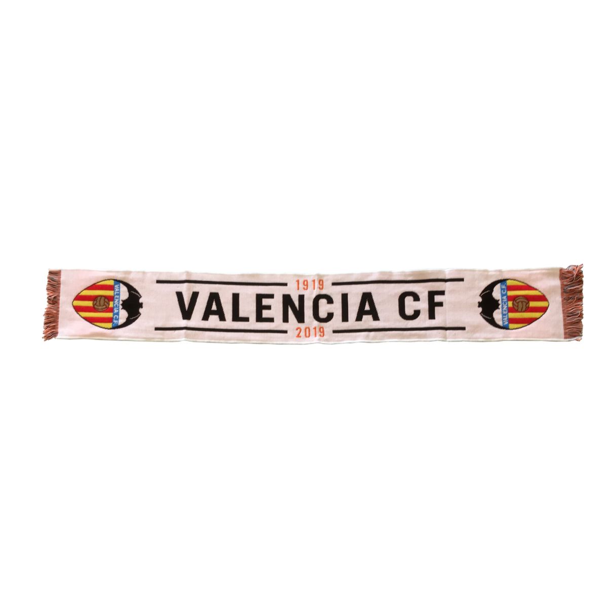 Valencia C.F. bufanda Blanca