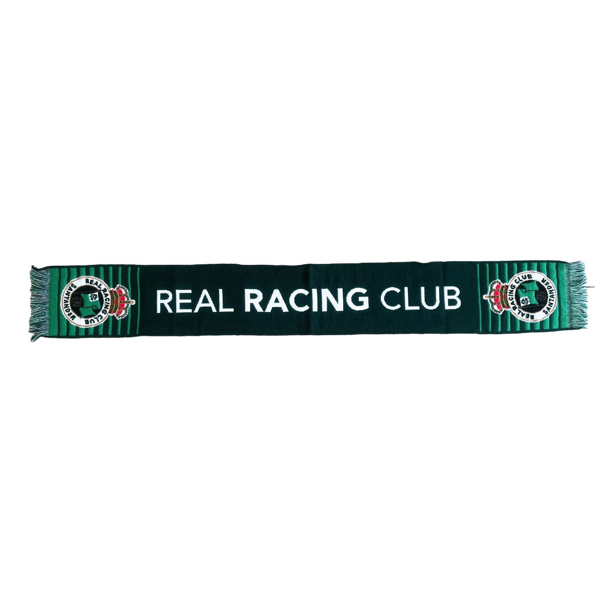 REAL RACING CLUB BUFANDA FRANJAS ESCUDO