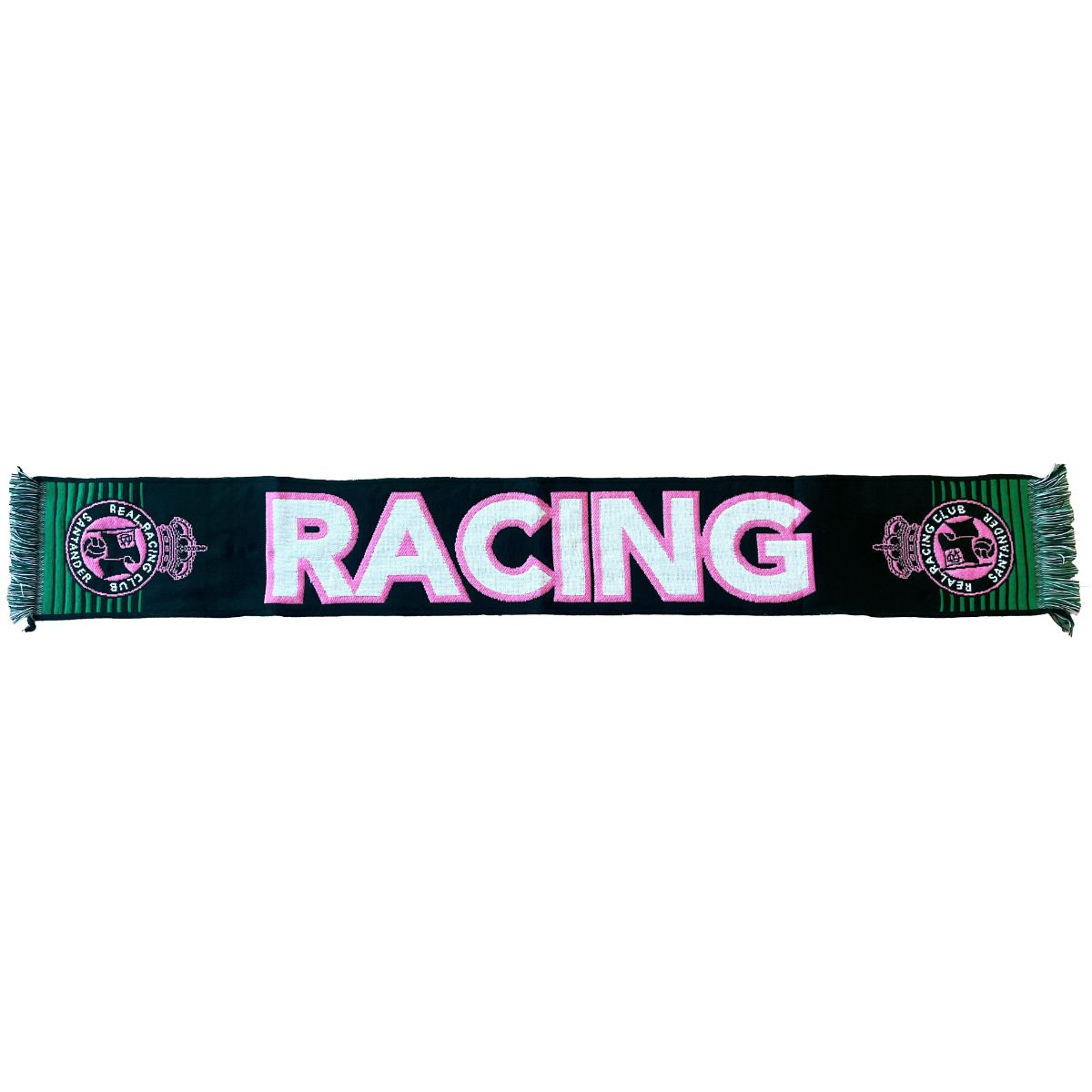 REAL RACING BUFANDA LETRAS ROSAS