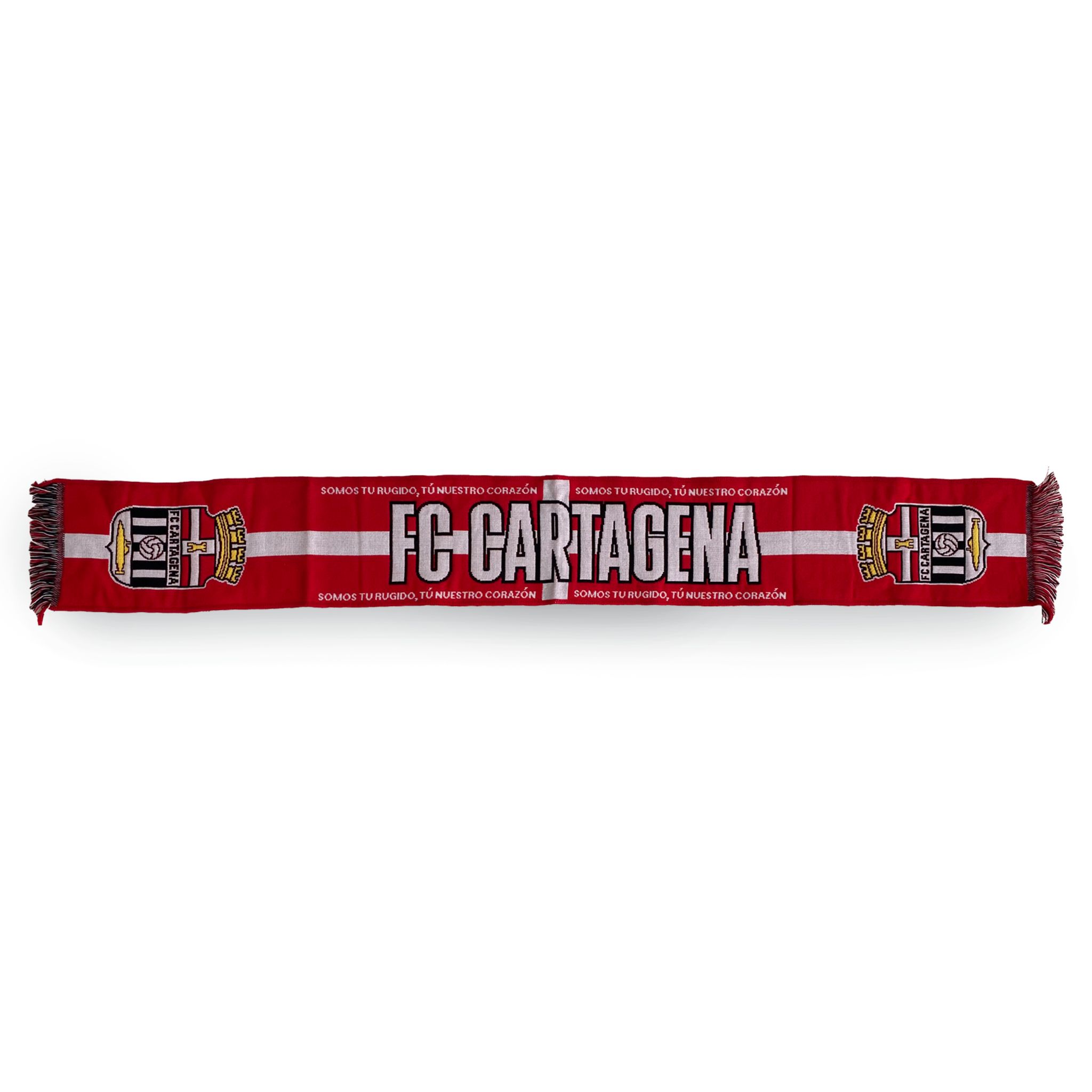 F.C. CARTAGENA BUFANDA ROJA CRUZ