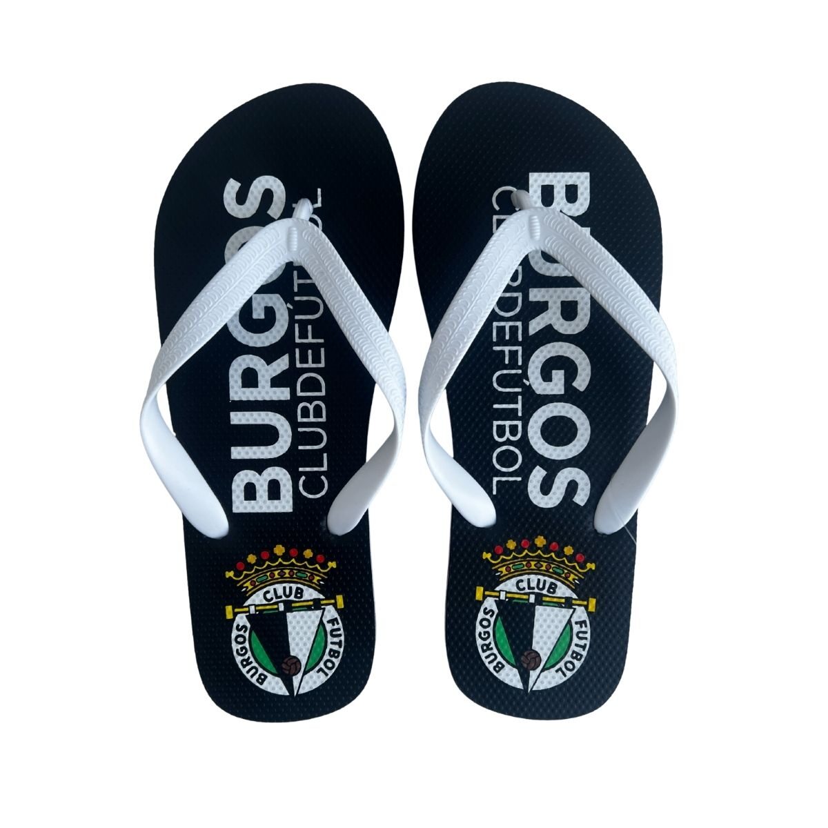 Burgos C.F. chanclas negras