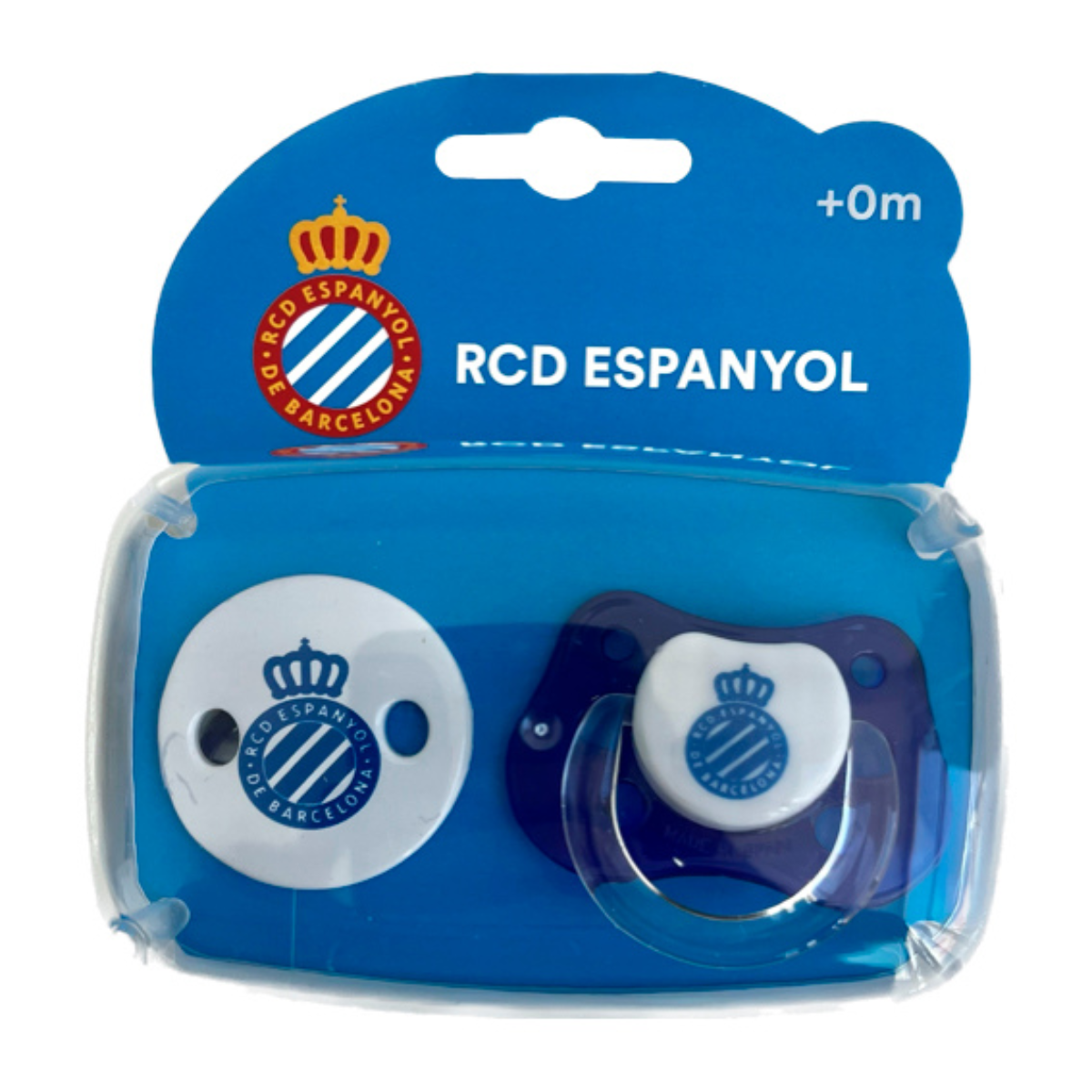 R.C.D ESPANYOL CHUPETE Y BROCHE