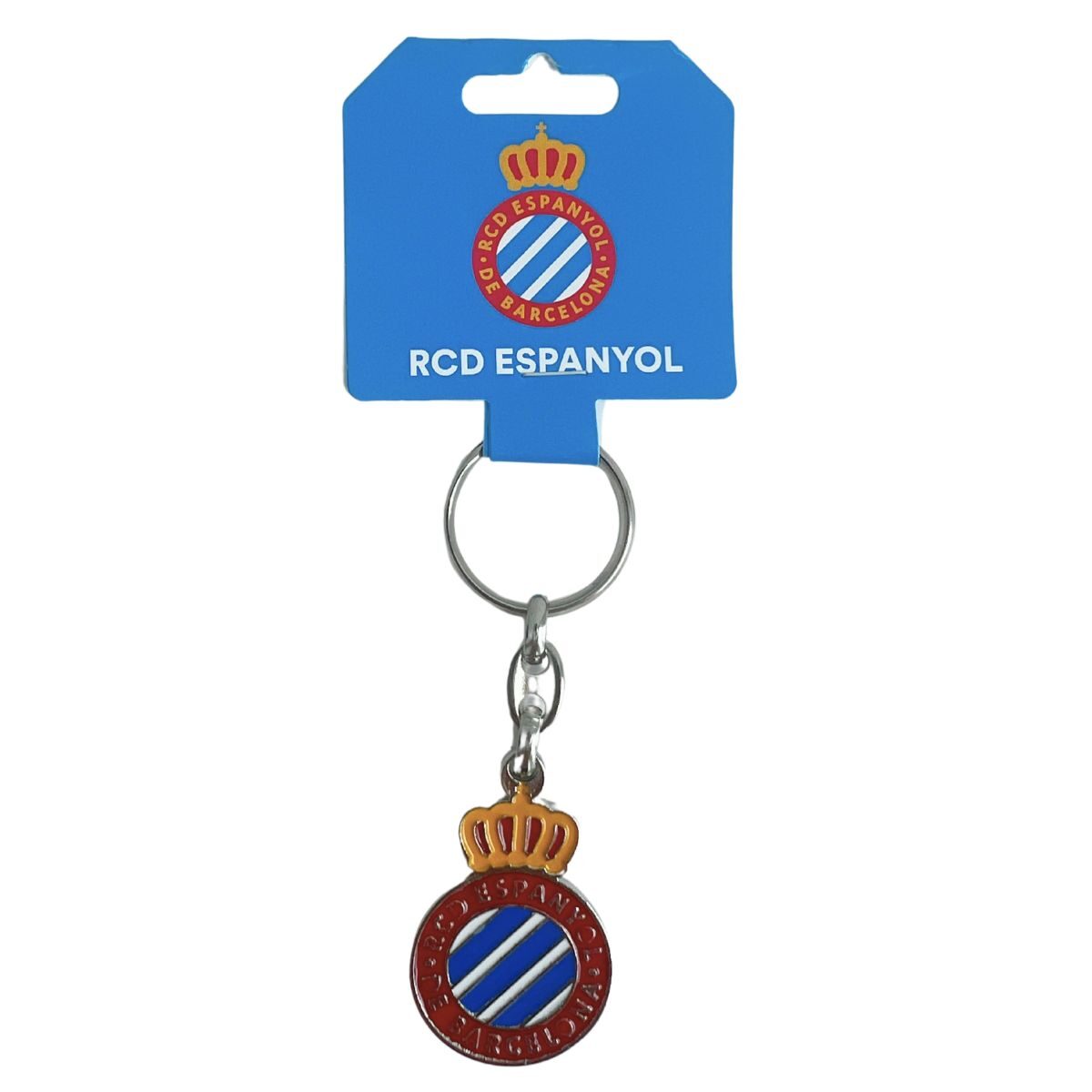 R.C.D. Espanyol llavero escudo