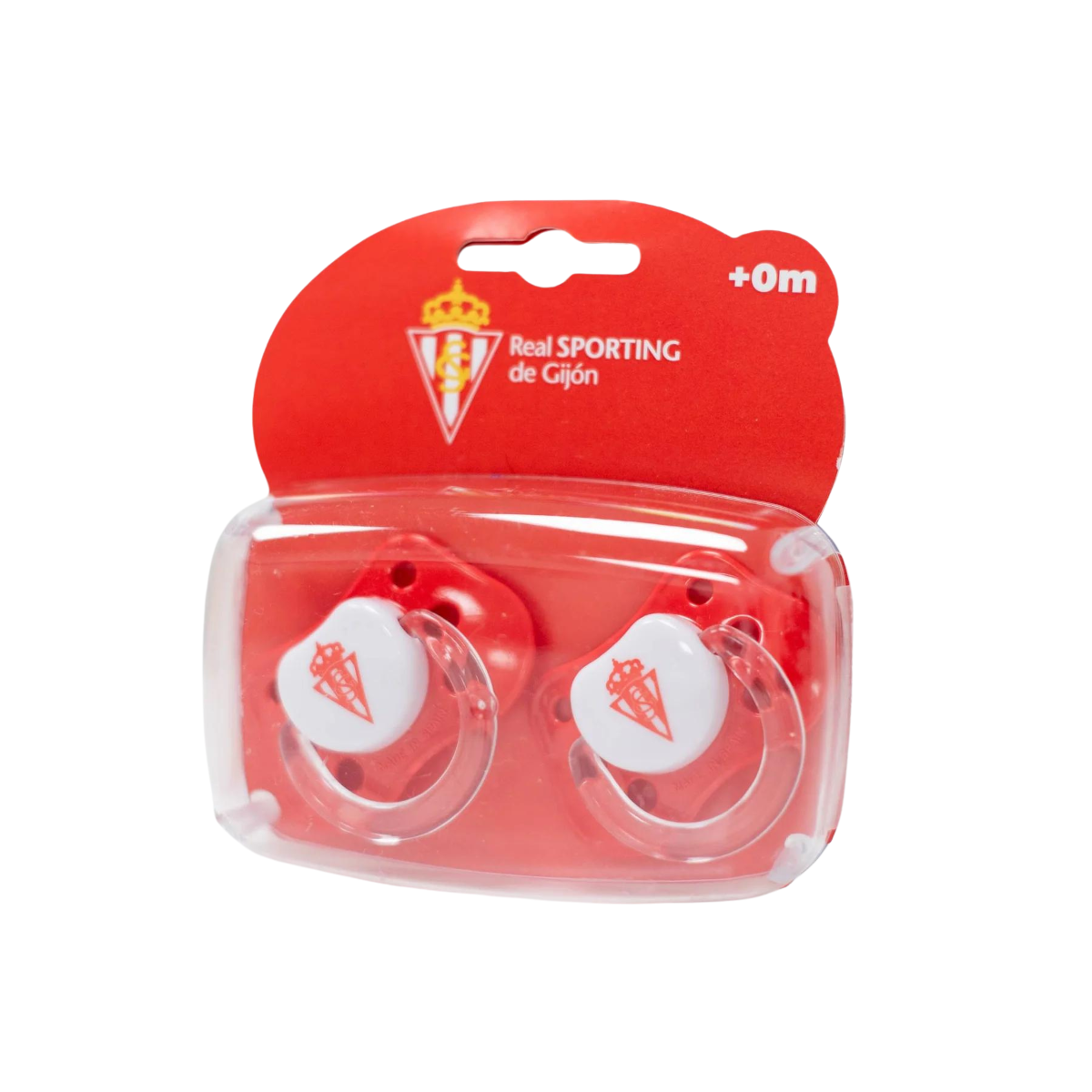 REAL SPORTING DE GIJÓN PACK 2 CHUPETES