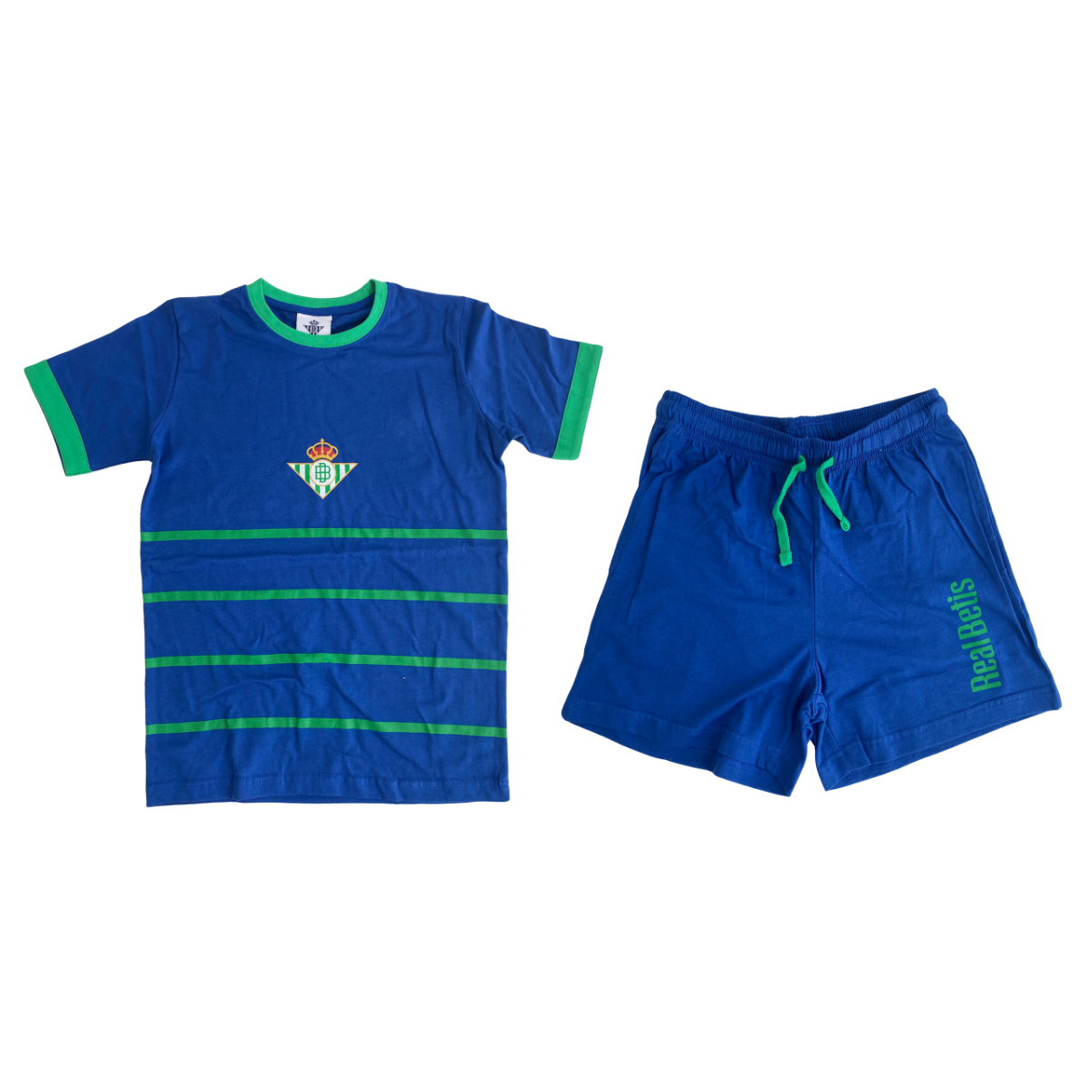 Real Betis pijama verano azul