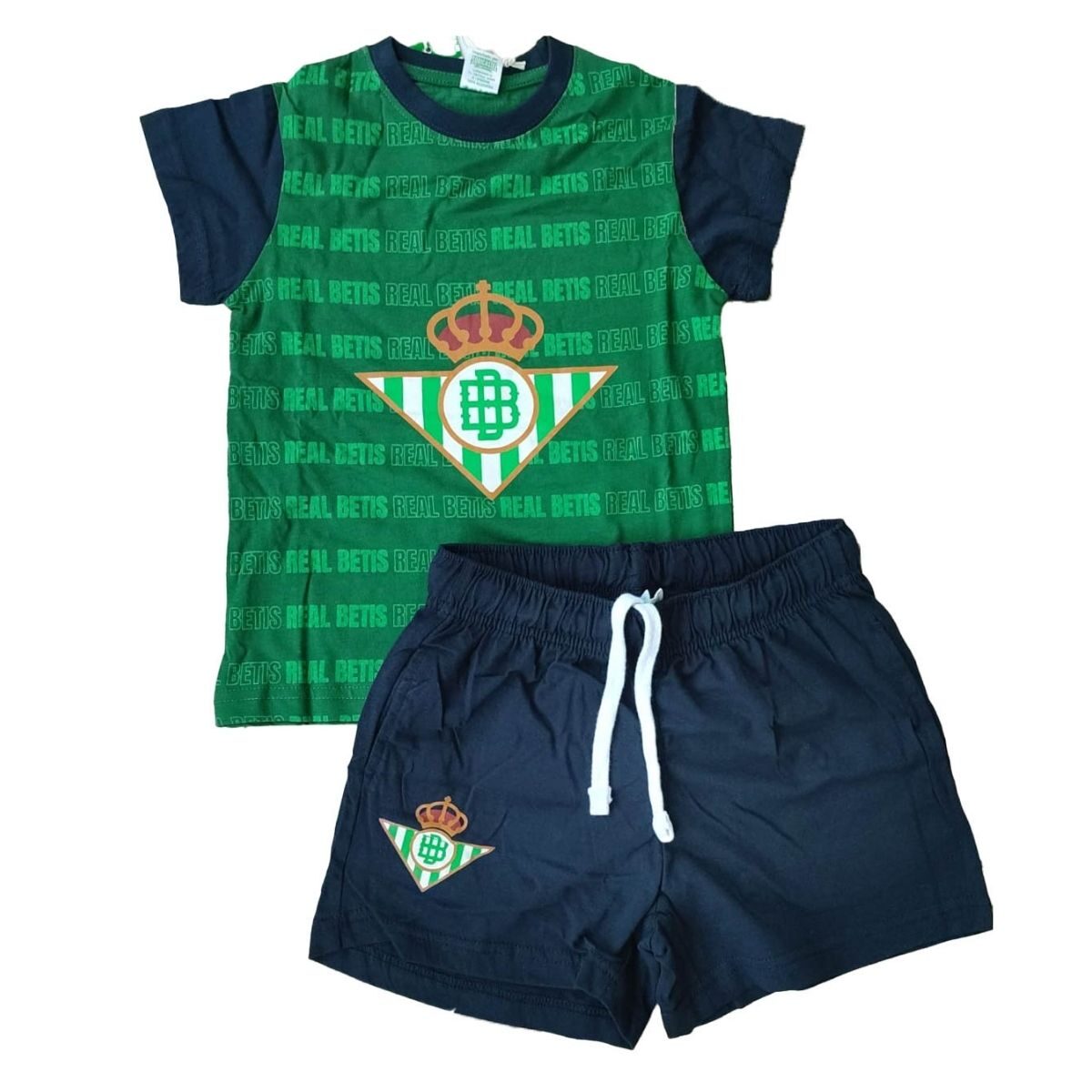 Real Betis pijama de verano verde